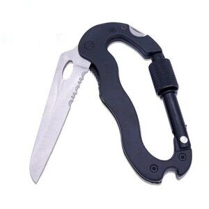 Multifunctional Self Defense Tools Climbing Carabiner Security Hook Gear 1 pack